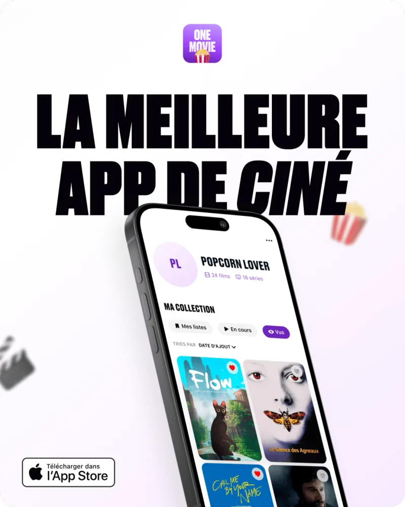 La meilleure app de ciné : post Instagram avec l’écran de profil OneMovie
