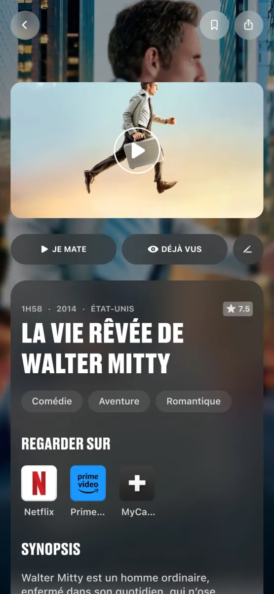 Fiche film avec où le regarder